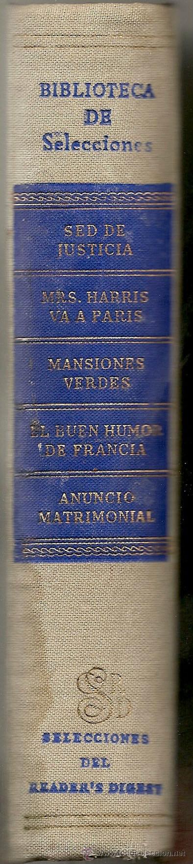 Libros de segunda mano: Biblioteca de Selecciones / Selecciones de Readers Digest - Foto 1