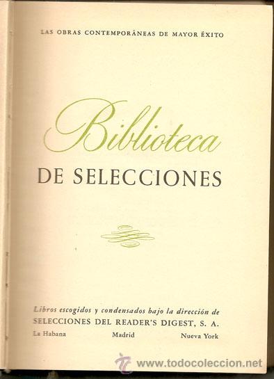 Libros de segunda mano: Biblioteca de Selecciones / Selecciones de Readers Digest - Foto 2