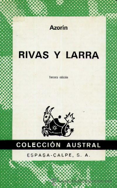 Libros de segunda mano: RIVAS Y LARRA. LAUS-100 - Foto 1