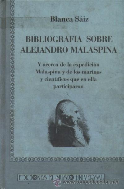 Libros de segunda mano: BIBLIOGRAFIA SOBRE ALEJANDRO MALASPINA  (VI-32) - Foto 1