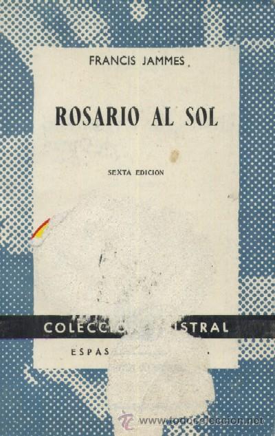 Libros de segunda mano: ROSARIO AL SOL. JAMMES, FRANCIS LAUS-208 - Foto 1