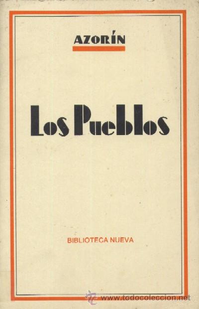 Libros de segunda mano: LOS PUEBLOS. AZORIN EN-030 - Foto 1