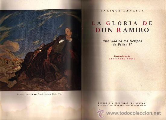 Libros de segunda mano: LA GLORIA DE DON RAMIRO - Foto 2