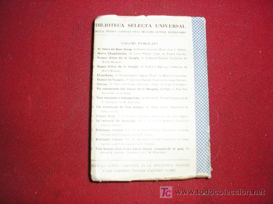Libros de segunda mano: 1954.TRES HOMES DINS DUNA BARCA. JEROME K.JEROME. BIBLIOTECA SELECTA. - Foto 5