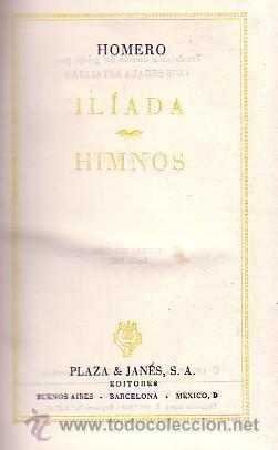 Libros de segunda mano: ILIADA HIMNOS (A/ PI- 268) - Foto 1