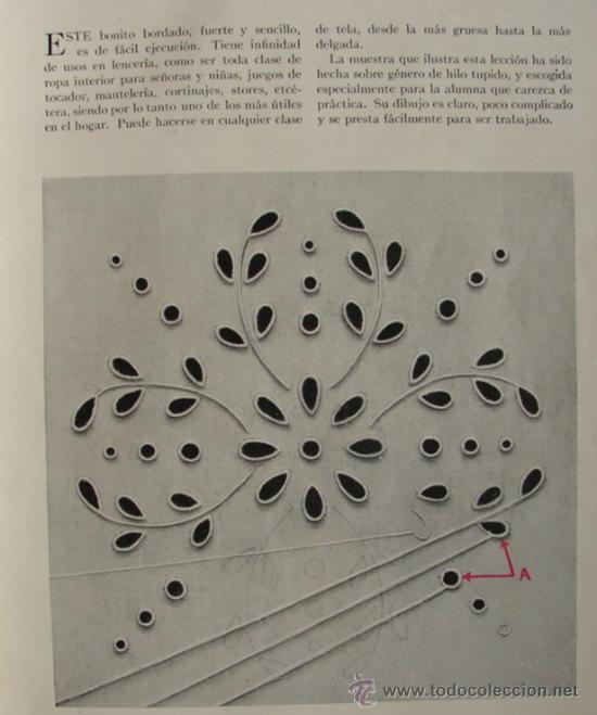 Libros de segunda mano: LIBRO SINGER DE BORDADOS, IMPECABLE MANUAL!!, 1941 - Foto 3
