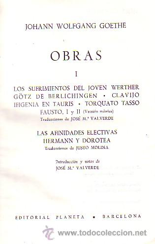 Libros de segunda mano: OBRAS 1.  (A/ PI- 285) - Foto 1