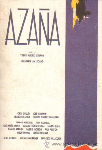Libros de segunda mano: AZA&Ntilde;A (P-109) - Foto 1