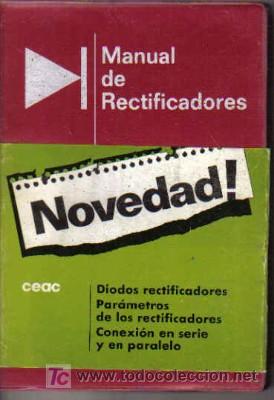 Libros de segunda mano: MANUAL DE RECTIFICADORES - Foto 1