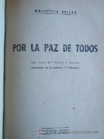 Libros de segunda mano: 6 NOVELAS COLECCION BRISAS DE J. M&ordf; FOLCH Y TORRES - Foto 7