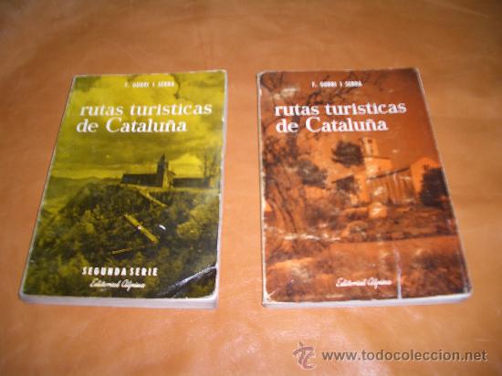 Libros de segunda mano: RUTAS  TURISTICAS DE CATALU&Ntilde;A - Foto 1
