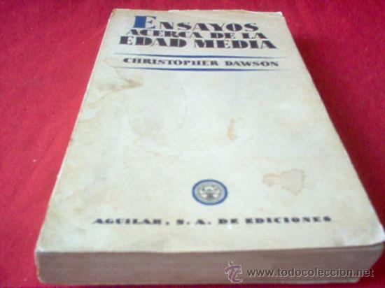 Libros de segunda mano: CHRISTOPHER DAWSON ENSAYOS ACERCA DE LA EDAD MEDIA / A&Ntilde;O 1956 - Foto 1