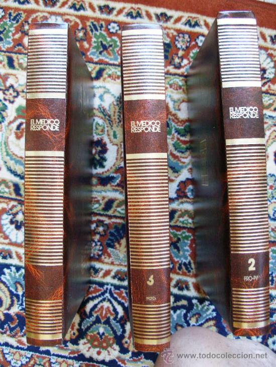Libros de segunda mano: EL MEDICO RESPONDE - COLECCIONABLES DE ABC - TRES LIBROS - Foto 1