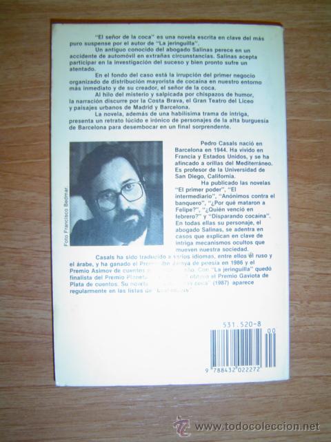 Libros de segunda mano: EL SE&Ntilde;OR DE LA COCA PEDRO CASALS DE PLANETA - Foto 2