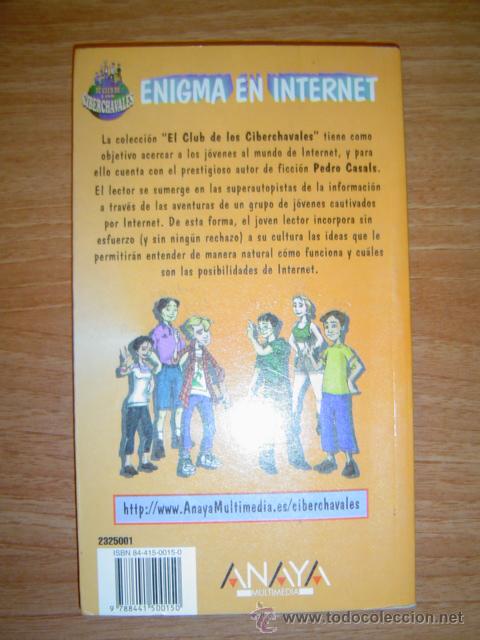 Libros de segunda mano: ENIGMA EN INTERNET PEDRO CASALS ANAYA MULTIMEDIA - Foto 2