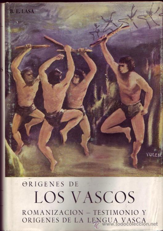 Libros de segunda mano: Or&iacute;genes de los vascos.  B.E. LASA. - Foto 2