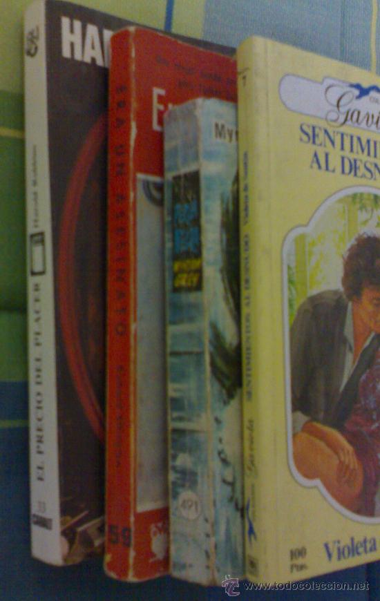 Libros de segunda mano: NOVELAS - LOTE DE 4 LIBROS DE BOLSILLO. - Foto 2