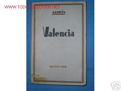 Libros de segunda mano: AZORIN....VALENCIA.....EDICION ANTIGUA DE 1941. - Foto 1