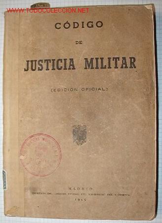 Libros de segunda mano: C&oacute;digo de Justicia Militar. Edici&oacute;n Oficial. Madrid, 1945 - Foto 1