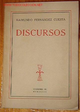 Libros de segunda mano: Discursos, ediciones Fe, Editora nacional - Foto 1