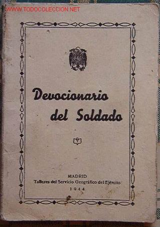 Libros de segunda mano: Devocionario del soldado, 1944 - Foto 1