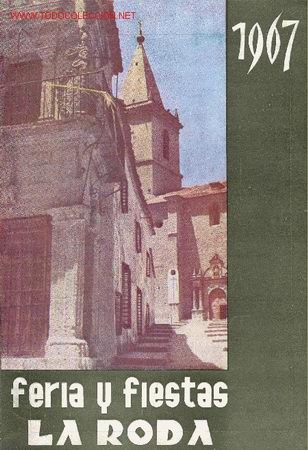 Libros de segunda mano: Programa de Fiestas 1967 de La Roda (Albacete) - Foto 1
