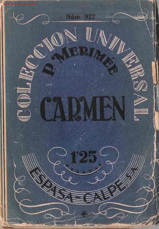 Libros de segunda mano: Carmen : Novela / Prosper M&eacute;rim&eacute;e - Foto 1
