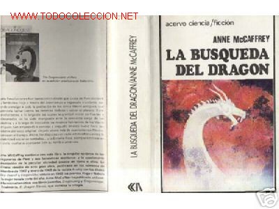 Libros de segunda mano: Mc CAFFREY, Anne. LA BUSQUEDA DEL DRAGON. - Foto 1