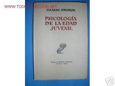 Libros de segunda mano: PSICOLOGIA DE LA EDAD JUVENIL... REVISTA OCCIDENTE.1946 - Foto 1