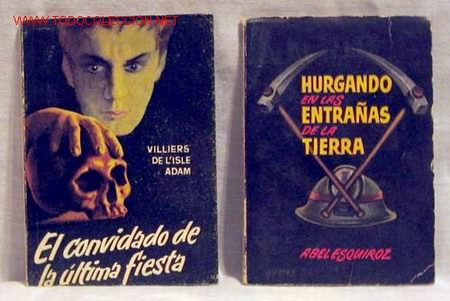 Libros de segunda mano: 2 Enciclopedia Pulga El convidado de la &uacute;ltima fiesta n&ordm; 357 Hurgando entra&ntilde;as de la Tierra n&ordm; 19