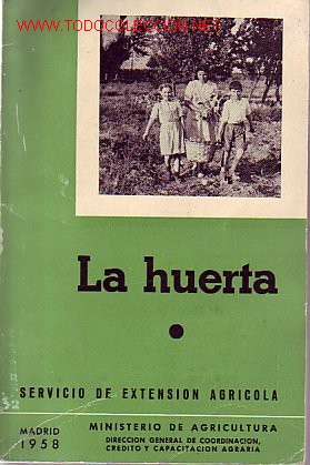 Libros de segunda mano: LA HUERTA - Foto 1