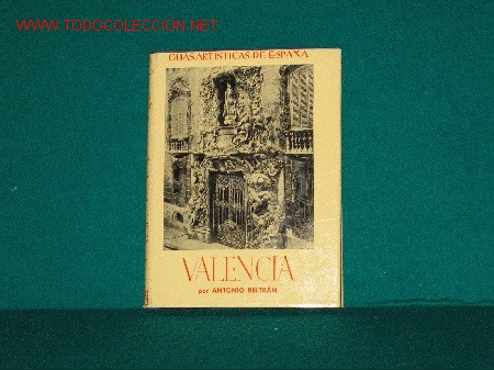 Libros de segunda mano: VALENCIA,ANTONIO BELTRAN - Foto 1