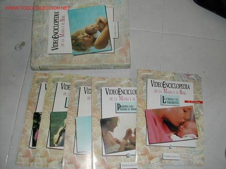 Libros de segunda mano: ENCICLOPEDIA DE LA MADRE Y EL BEBE. CINCO TOMOS CON ESTUCHE. - Foto 1
