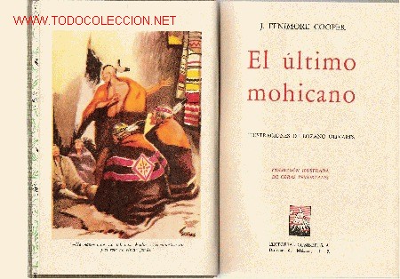 Libros de segunda mano: El &uacute;ltimo mohicano / J. Fenimore Cooper - Foto 1