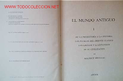 Libros de segunda mano: EL MUNDO ANTIGUO - 2 Tomos - Foto 2