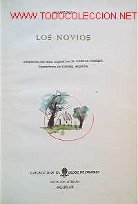 Libros de segunda mano: LOS NOVIOS - EDICIONES AGUILAR - Foto 3