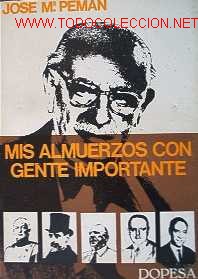 Libros de segunda mano: MIS ALMUERZOS CON GENTE IMPORTANTE - Foto 2