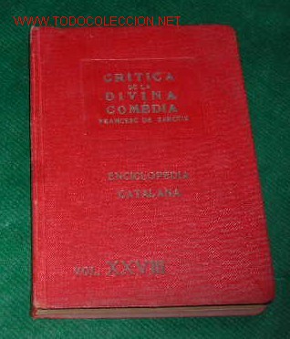 Libros de segunda mano: CRITICA DE LA DIVINA COMEDIA de Francesc de Sanctis 1921 - Foto 1