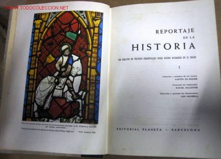 Libros de segunda mano: Reportaje de la historia. Tomo I. 598 p&aacute;ginas. - Foto 1