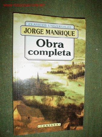 Libros de segunda mano: OBRA COMPLETA - JORGE MANRIQUE - Foto 1