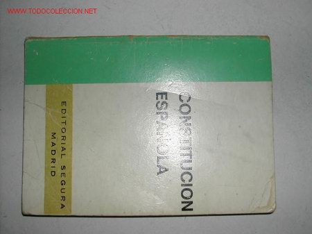 Libros de segunda mano: CONSTITUCION ESPA&Ntilde;OLA. EDITORIAL SEGURA 1979. - Foto 1