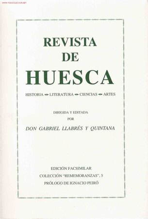 Libros de segunda mano: Revista de Huesca. - Ed. facs&iacute;mil. - Foto 1