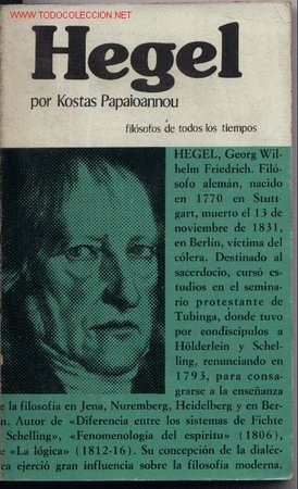 Libros de segunda mano: Hegel - Foto 1