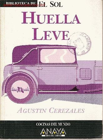 Libros de segunda mano: Huella leve, de Agust&iacute;n Cerezales. - Foto 1