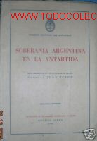 Libri di seconda mano: SOBERANIA ARGENTINA EN LA ANTARTIDA..1948..