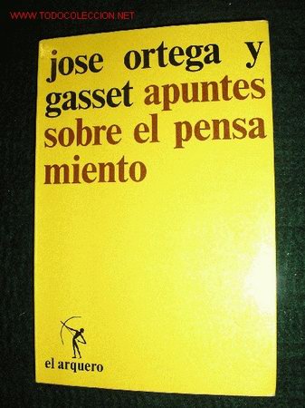 Libros de segunda mano: ORTEGA Y GASSET - APUNTES SOBRE EL PENSAMIENTO. - Foto 1