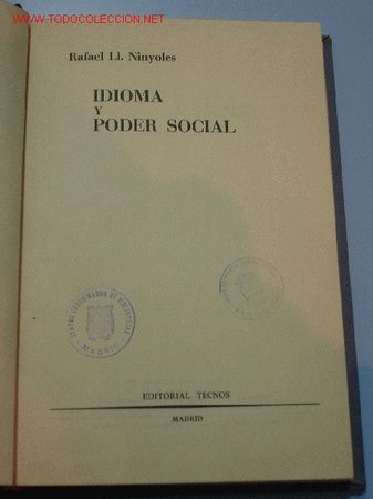 Libros de segunda mano: Idioma y poder social - Foto 2