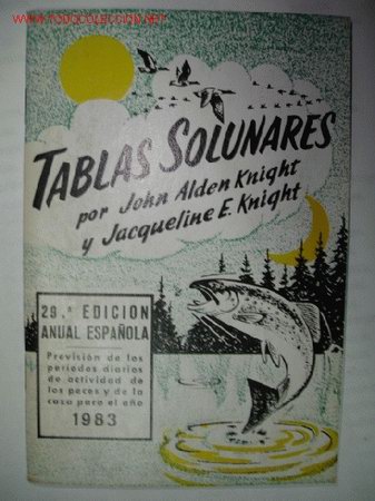 Libros de segunda mano: TABLAS SOLUNARES,PESCA,CAZA,METEOROLOGIA - Foto 1