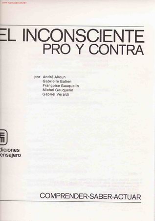 Libros de segunda mano: El inconsciente : pro y contra - Foto 1