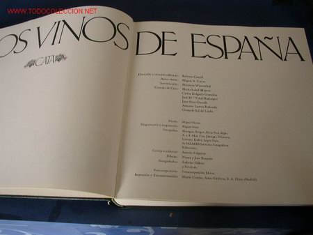 Libros de segunda mano: LOS VINOS DE ESPA&Ntilde;A- CATA- EDC. CASTELL- 1987- - Foto 3